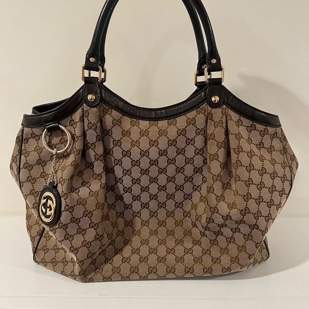 Gucci Brown Large Sukey Tote